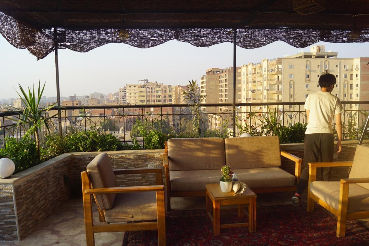 Draz Pyramids View Bed & Breakfast Kafrat al Jabal Exterior foto