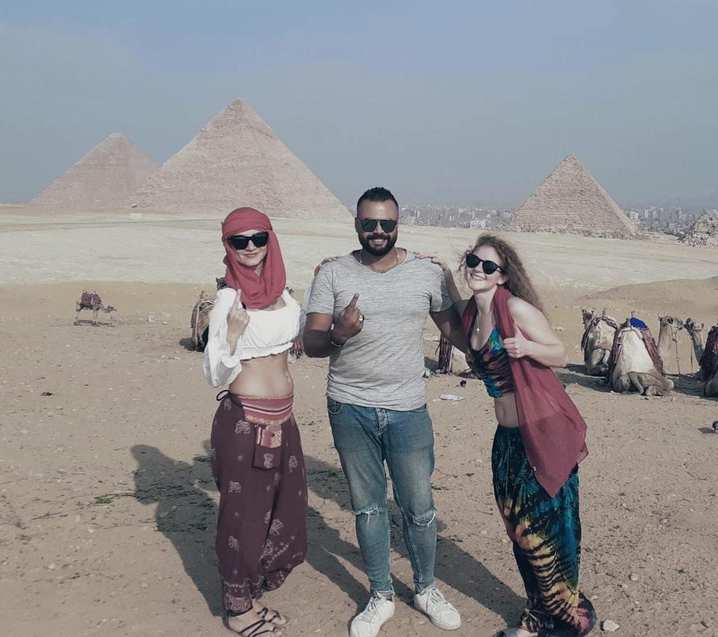 Draz Pyramids View Bed & Breakfast Kafrat al Jabal Exterior foto