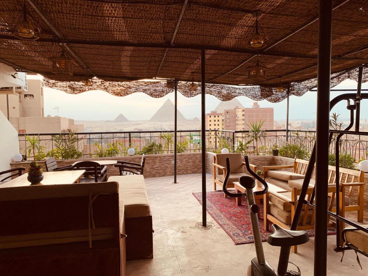 Draz Pyramids View Bed & Breakfast Kafrat al Jabal Exterior foto