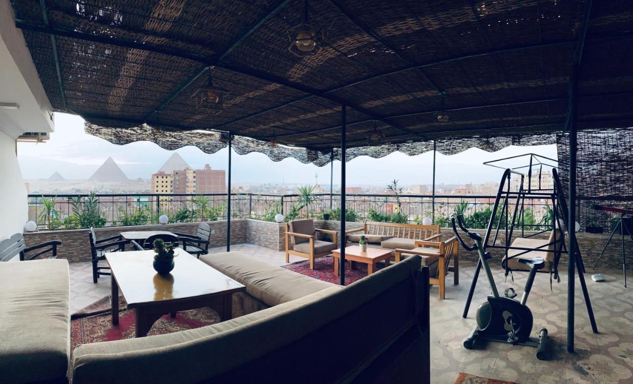 Draz Pyramids View Bed & Breakfast Kafrat al Jabal Exterior foto