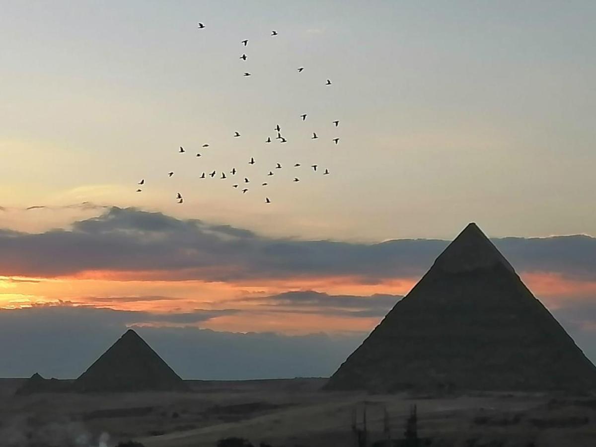 Draz Pyramids View Bed & Breakfast Kafrat al Jabal Exterior foto