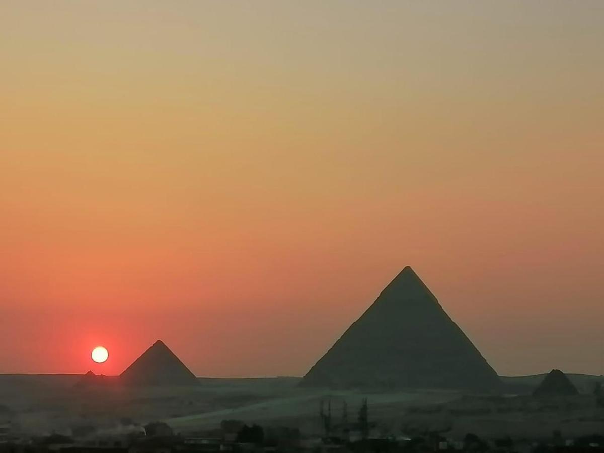 Draz Pyramids View Bed & Breakfast Kafrat al Jabal Exterior foto
