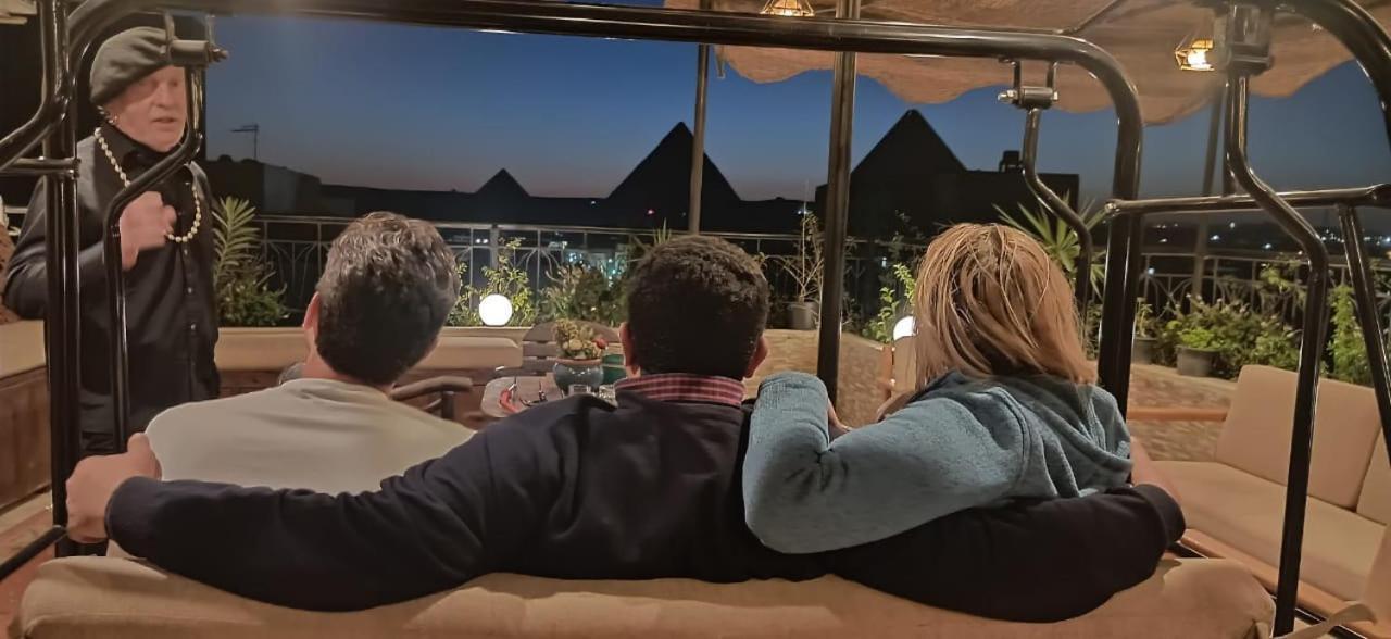 Draz Pyramids View Bed & Breakfast Kafrat al Jabal Exterior foto