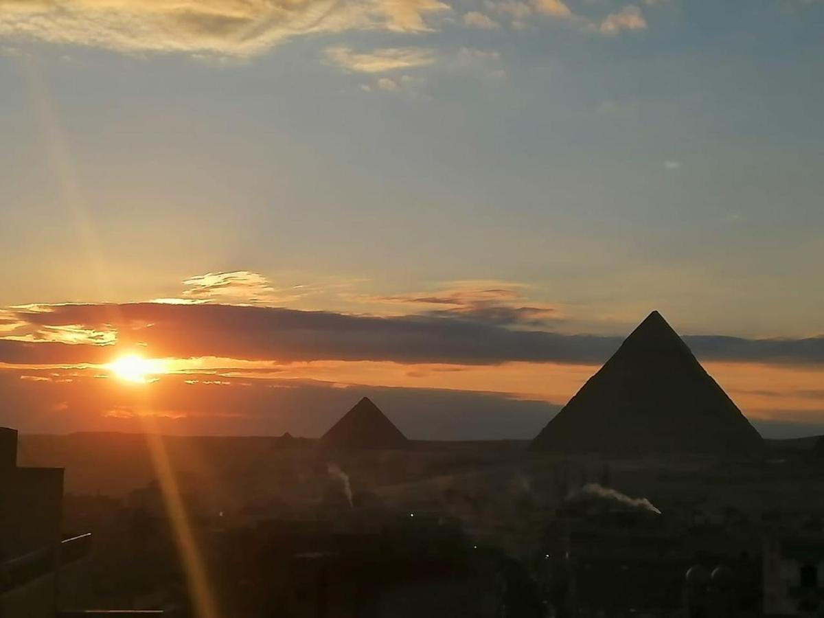 Draz Pyramids View Bed & Breakfast Kafrat al Jabal Exterior foto