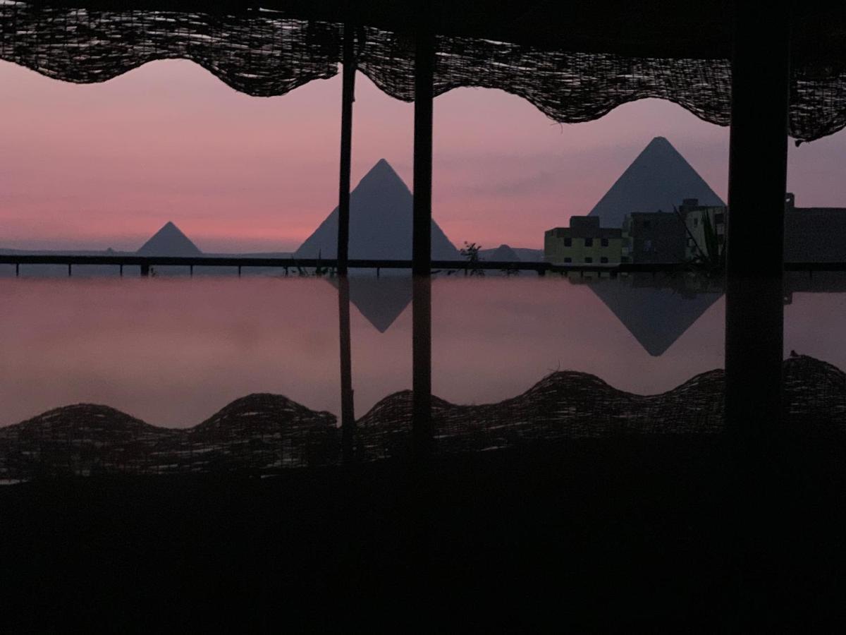 Draz Pyramids View Bed & Breakfast Kafrat al Jabal Exterior foto