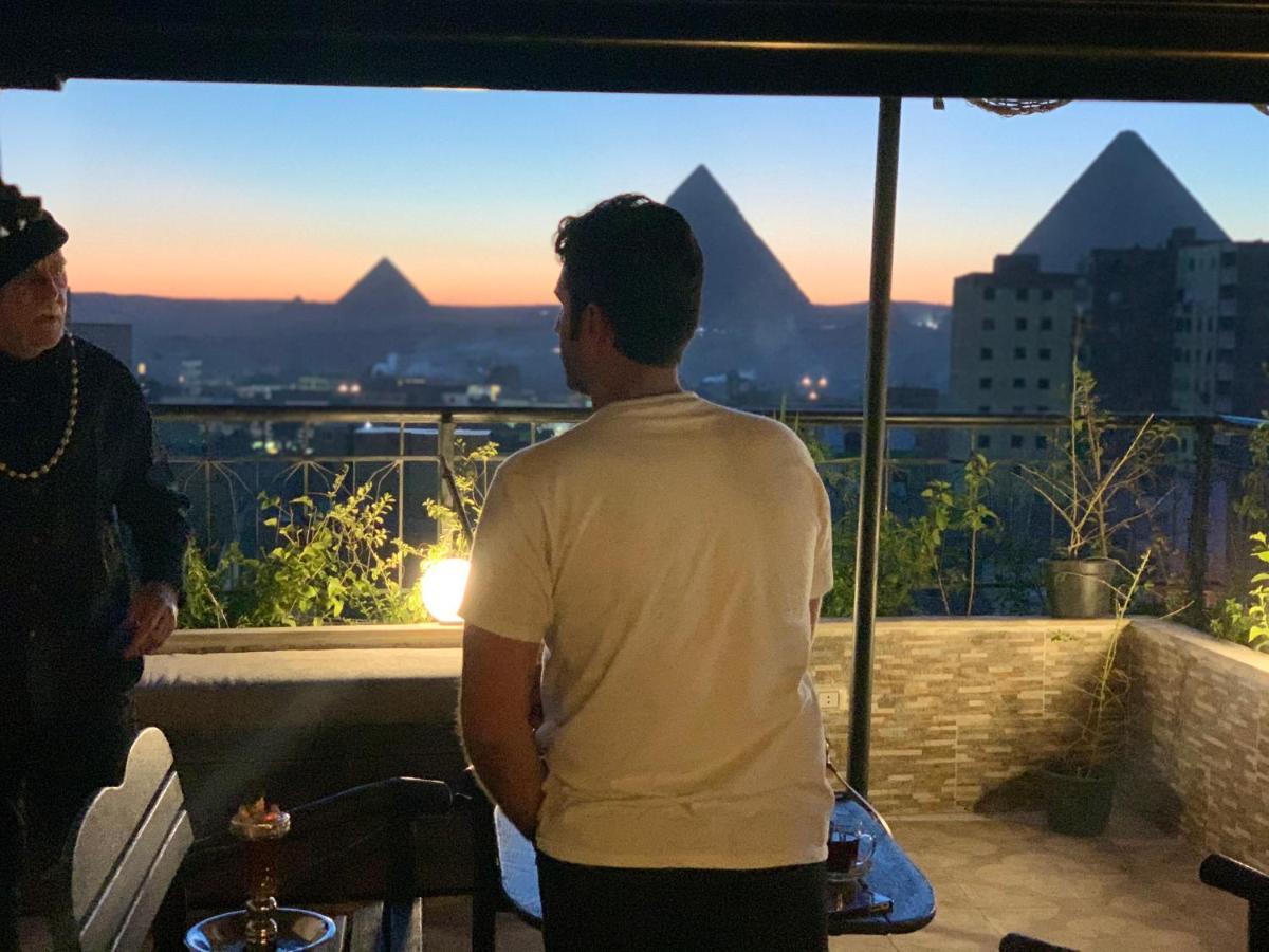 Draz Pyramids View Bed & Breakfast Kafrat al Jabal Exterior foto