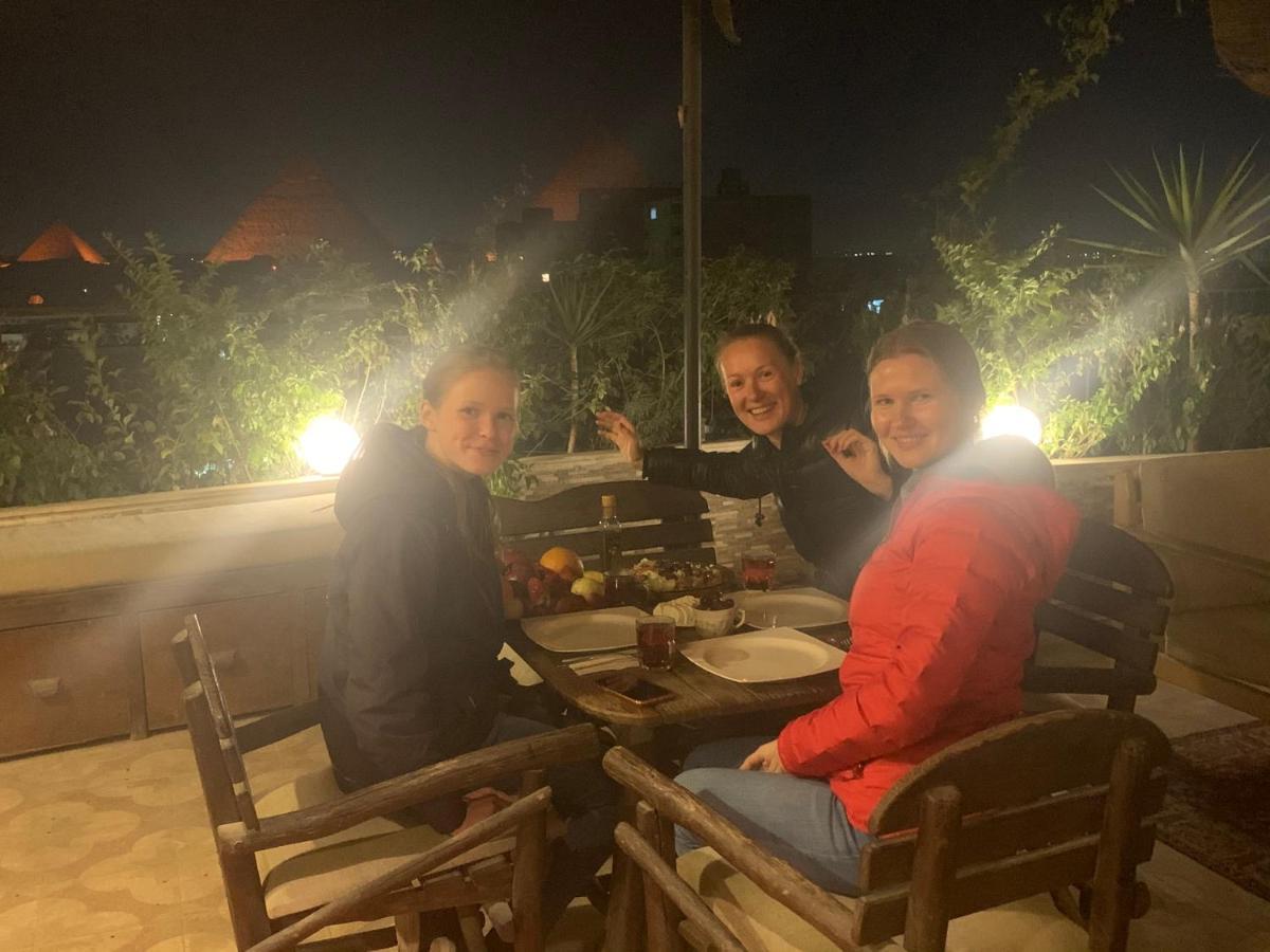 Draz Pyramids View Bed & Breakfast Kafrat al Jabal Exterior foto
